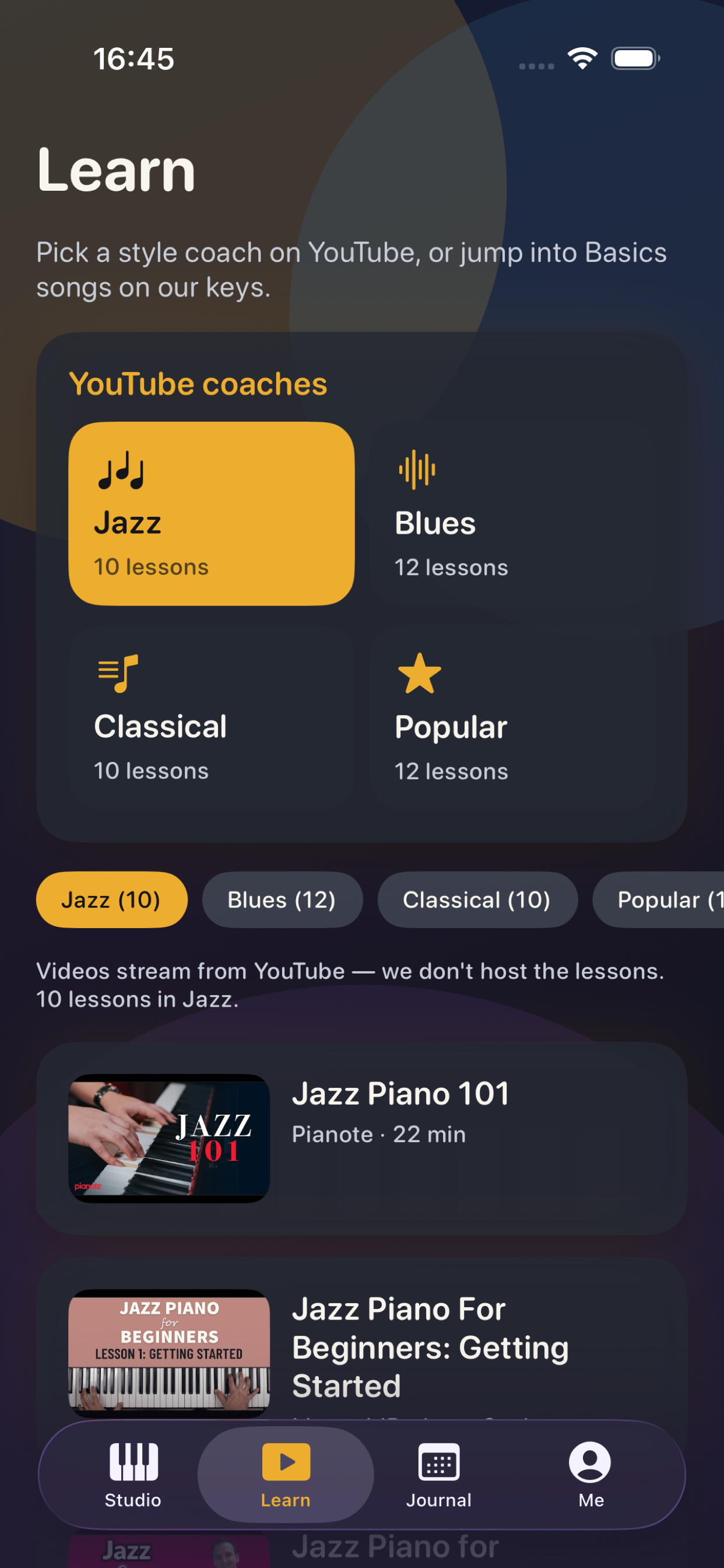 Learn style coaches
